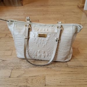 Brahmin Medium Asher Cream/Beige